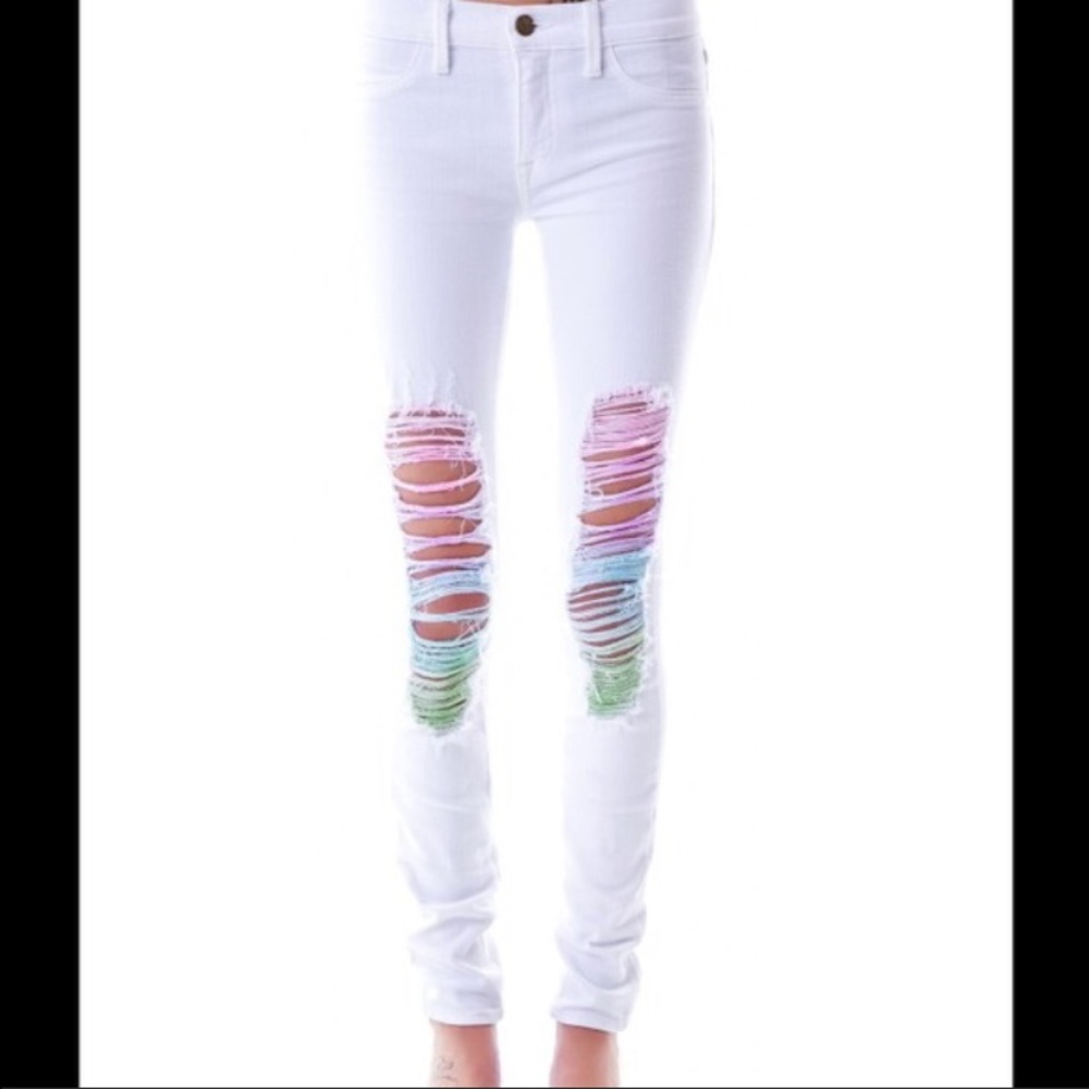 COPY - WILDFOX - Marianne mid rise skinny 24 NWT
